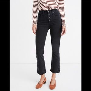 Madewell Cali-Demi boot jeans in Bellspring wash